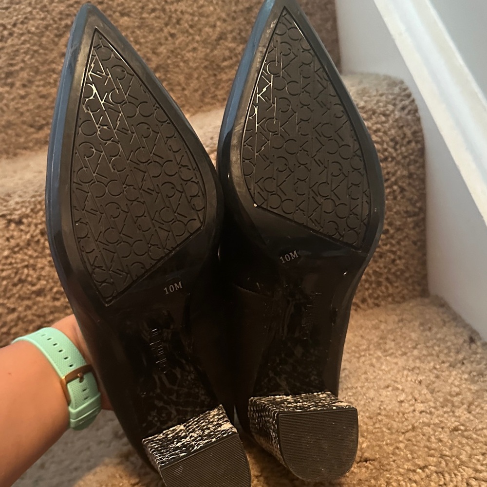 Calvin Klein Black Heels for Women - Picture 5 of 6